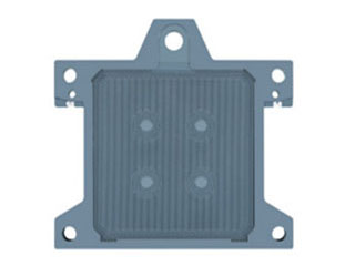 V filter plate